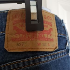 Levis 527 slim bootcut flex jeans